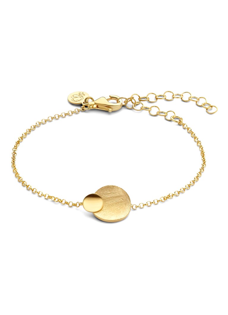 Casa Jewelry  Rondje Hol armband verguld