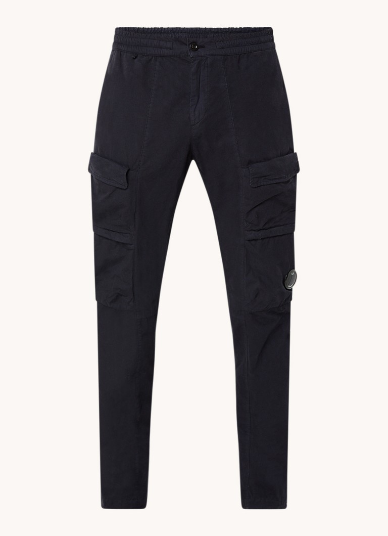 CP Company Microreps cargo hlače suženog kroja s džepovima na preklop