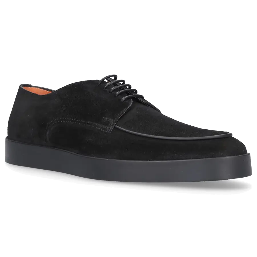 Santoni - Schnürschuhe 16796 schwarz - schwarz