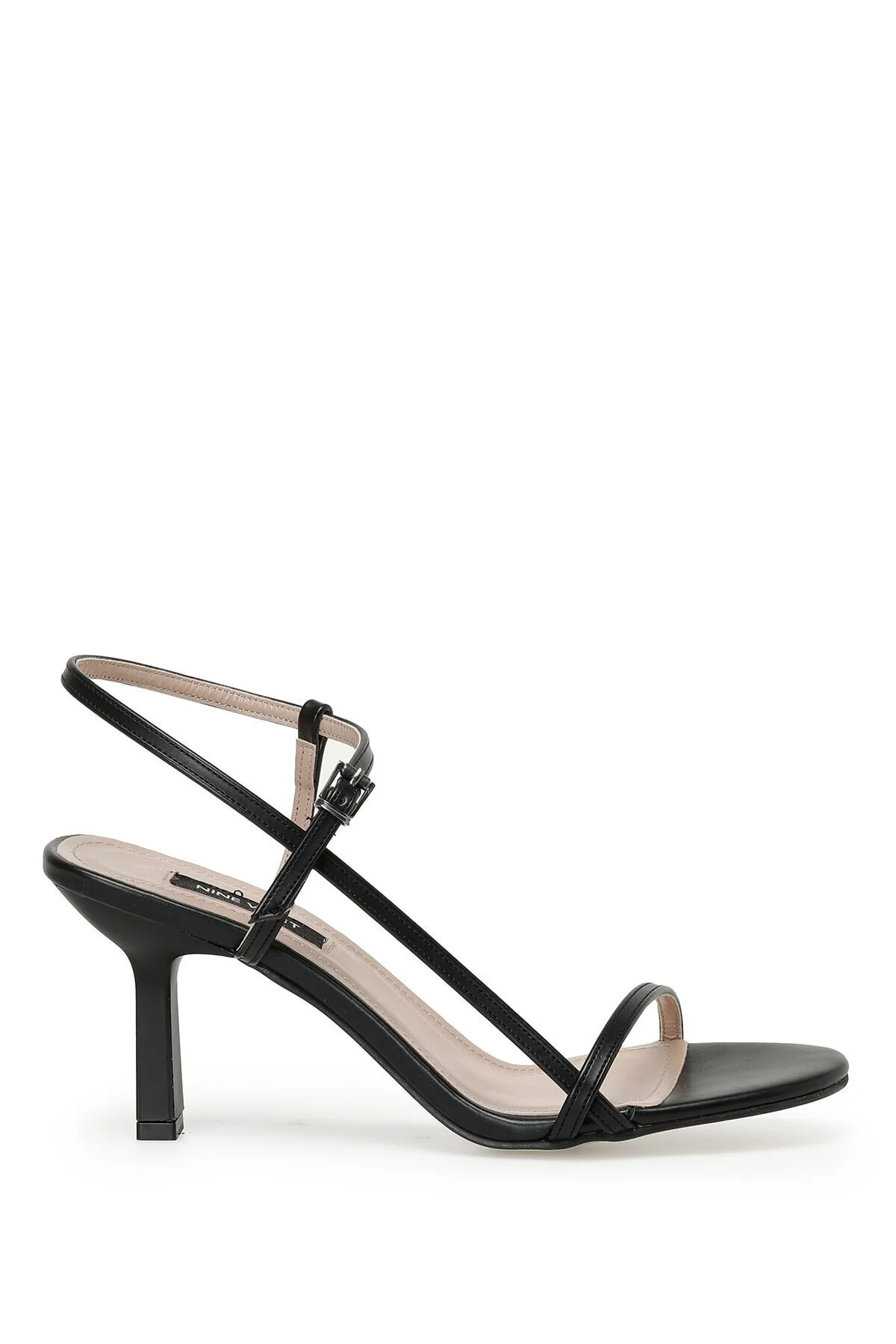 Nine West  Rebel2 3fx Schwarze Damen-Sandalen mit Absatz
