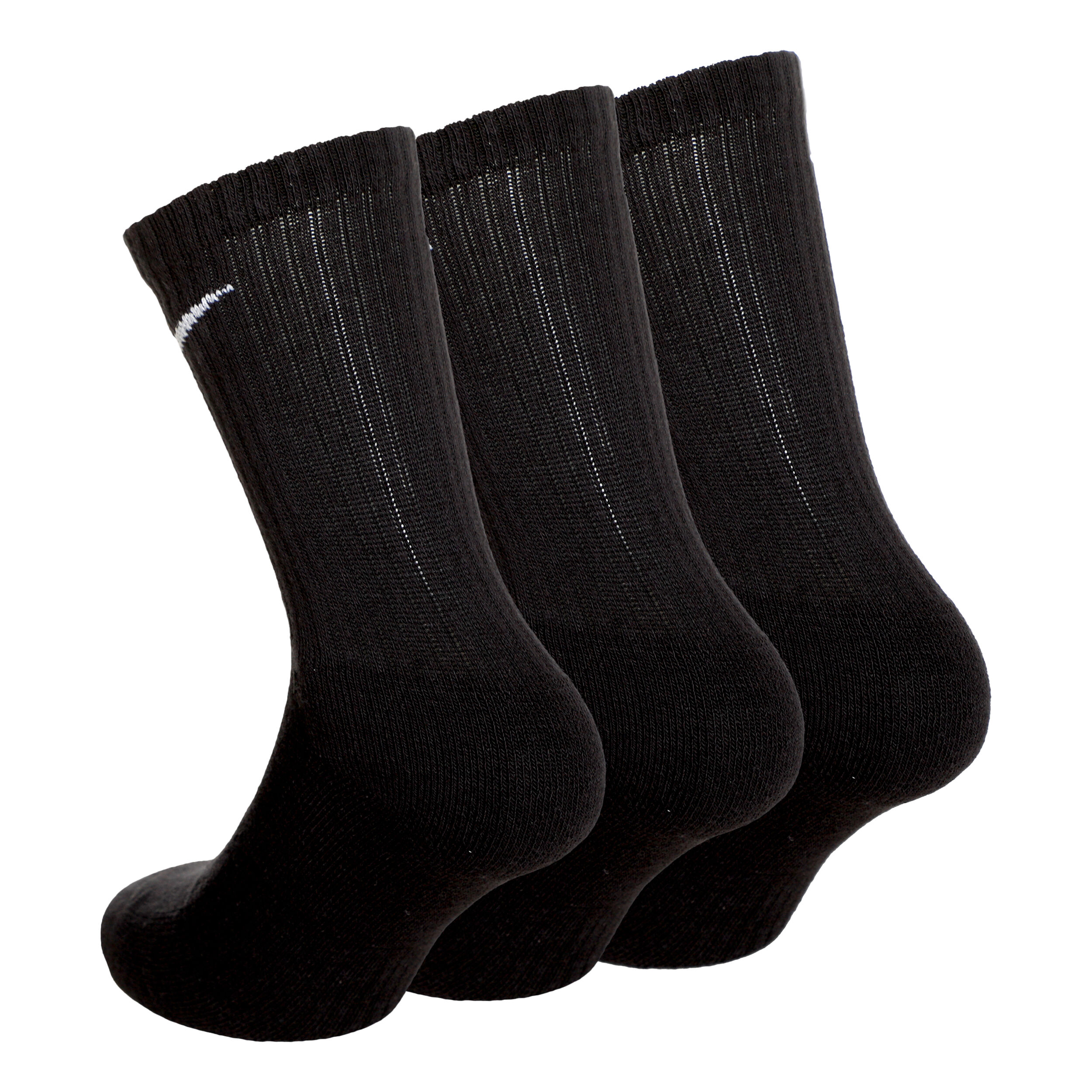 Everyday Cush Crew Sportsocken 3er Pack - Schwarz