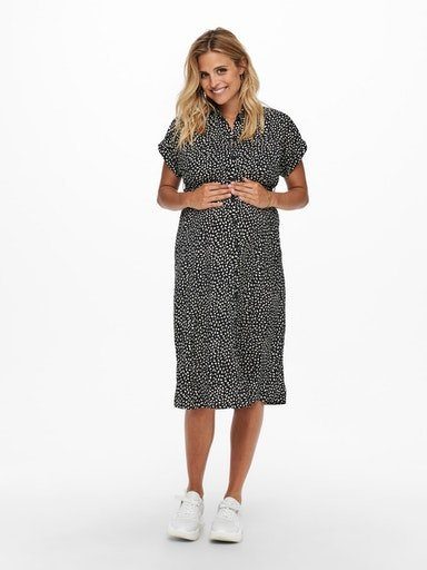 ONLY MATERNITY Umstandskleid OLMHANNOVER S/S SHIRT DRESS WVN NOOS