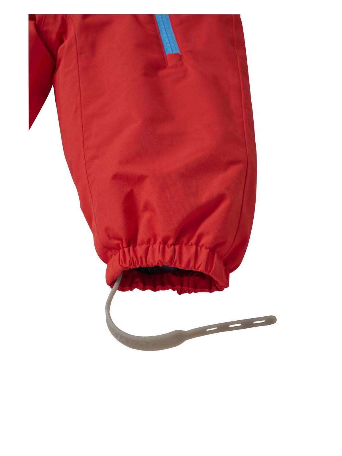 Schneeoverall Stern, tomatenrot