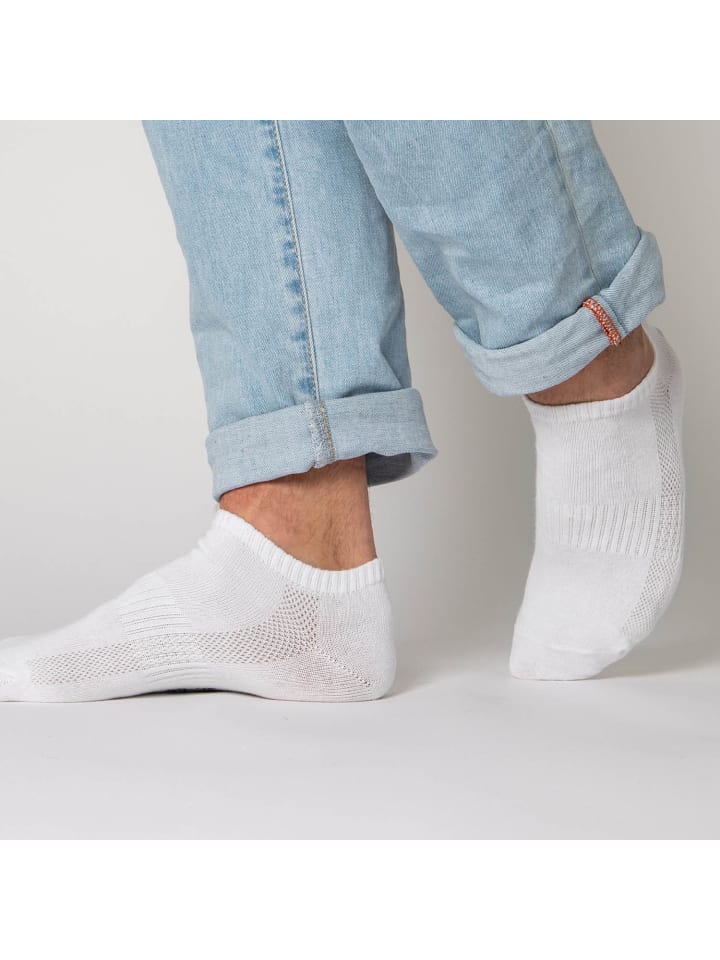 Occulto 10er Pack Sneaker Socken aus Bio-Baumwolle Johannes in Schwarz günstig kaufen