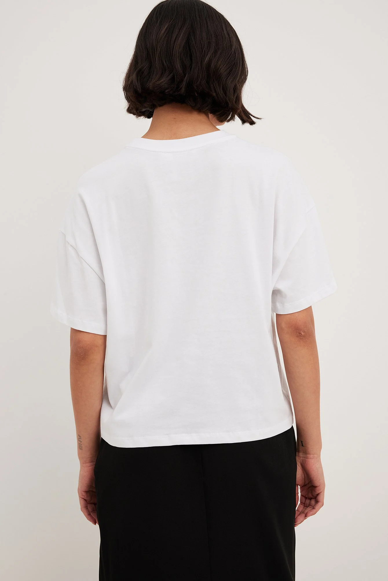 Oversize-T-Shirt mit 3/4-Ärmeln