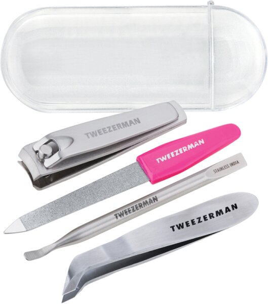 Tweezerman Mini-Manicure-Notfall-Set, geblistet Maniküre-Set