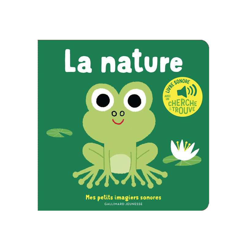 Livre Sonore la nature - Gallimard Jeunesse