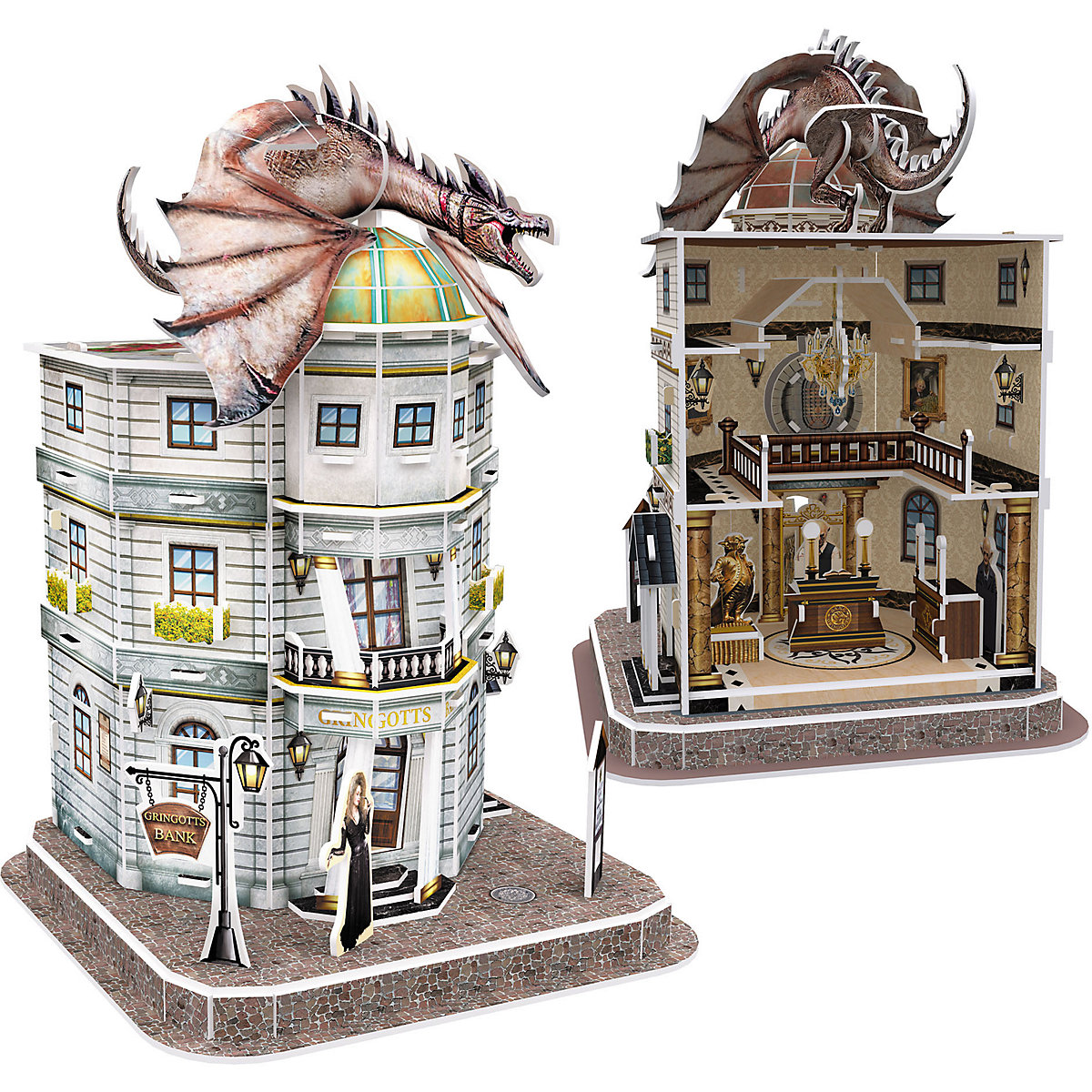 3D-Puzzle Harry Potter Diagon Alley™ Set - Winkelgasse, 273 Teile, 58 cm