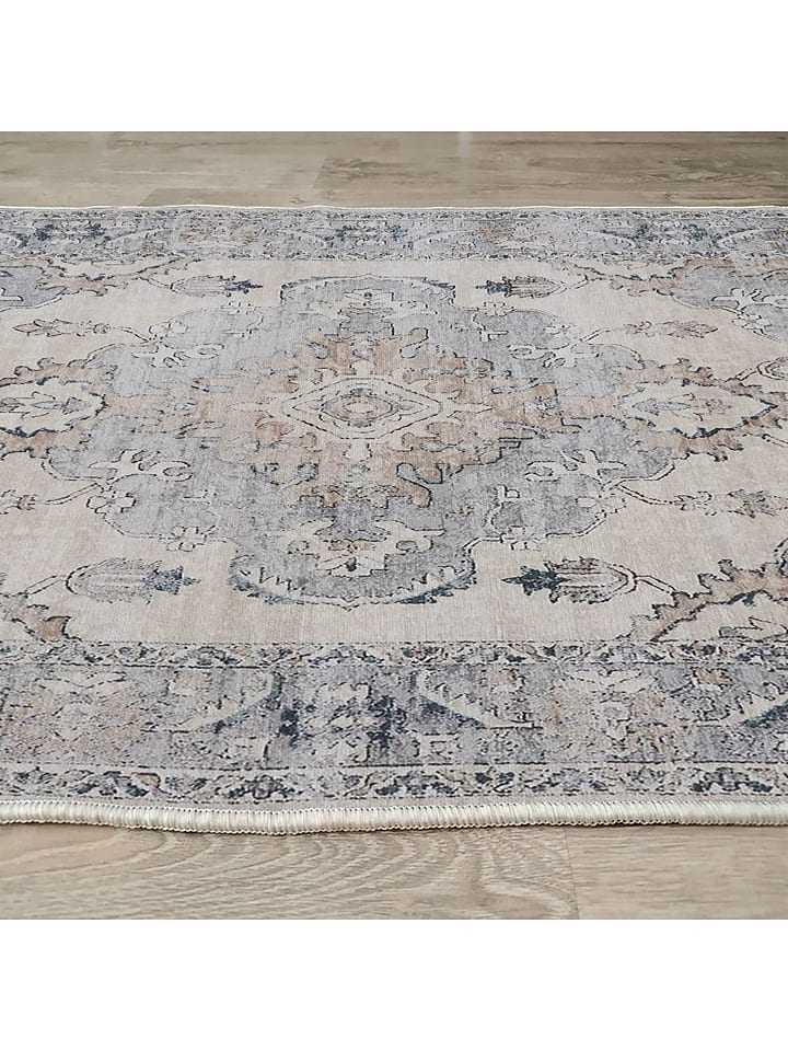 Mioli Kurzflor-Teppich in Beige günstig kaufen