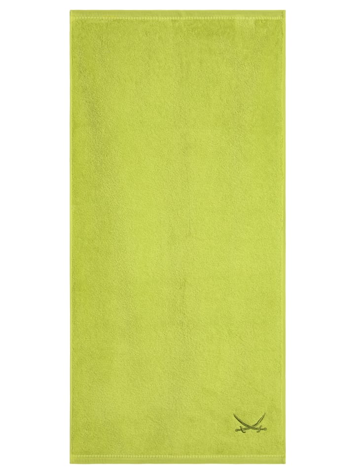 Sansibar 2er Handtuch-Set „Frottier-Kollektion Classic“, 50x100 cm in Grün günstig kaufen onesize