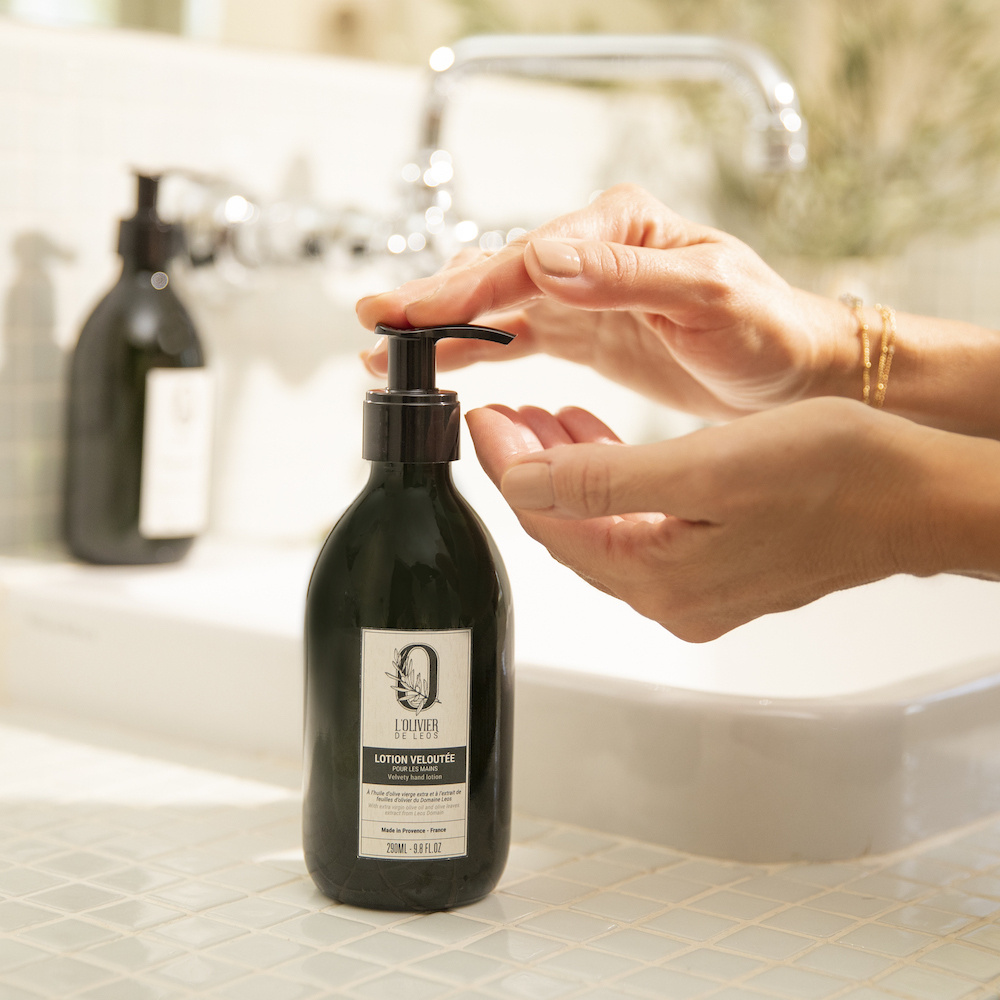 l'olivier de leos Lotion Veloutée Crème hydratante pour les mains