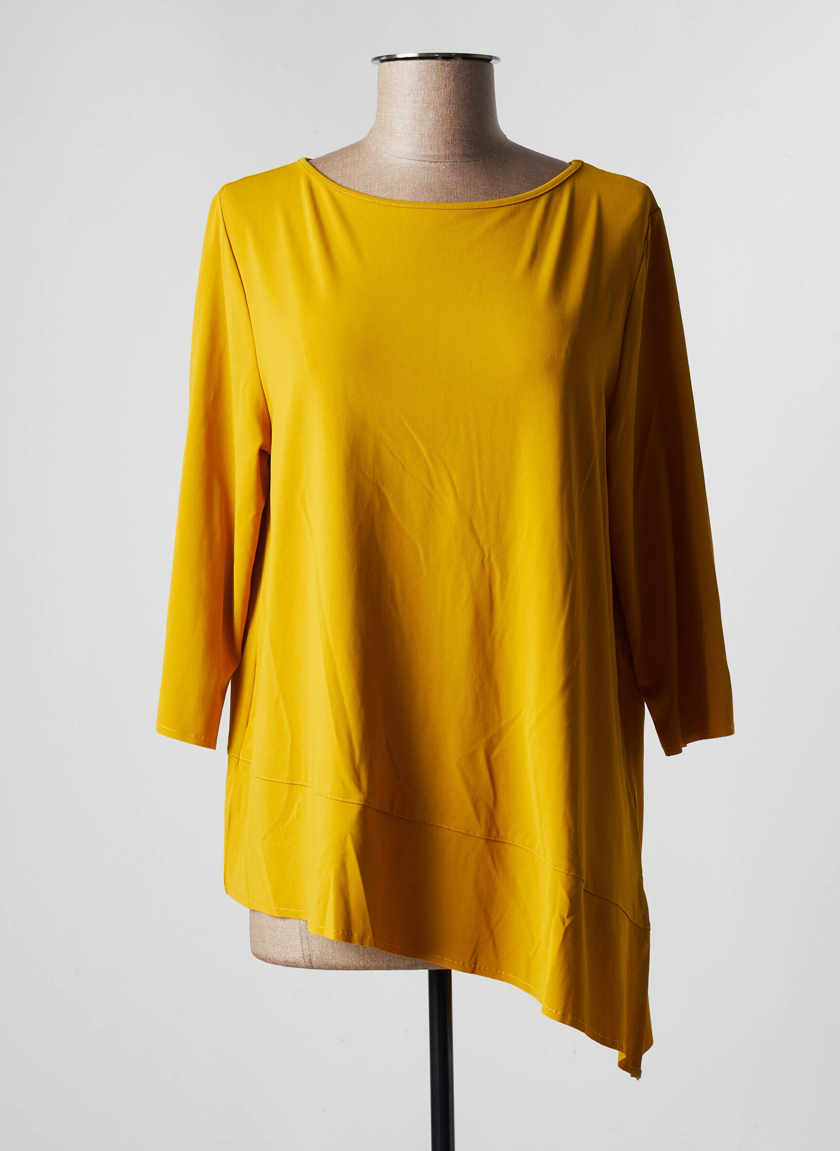 Maria Bellentani Tuniquemanchelongue Femme couleur jaune