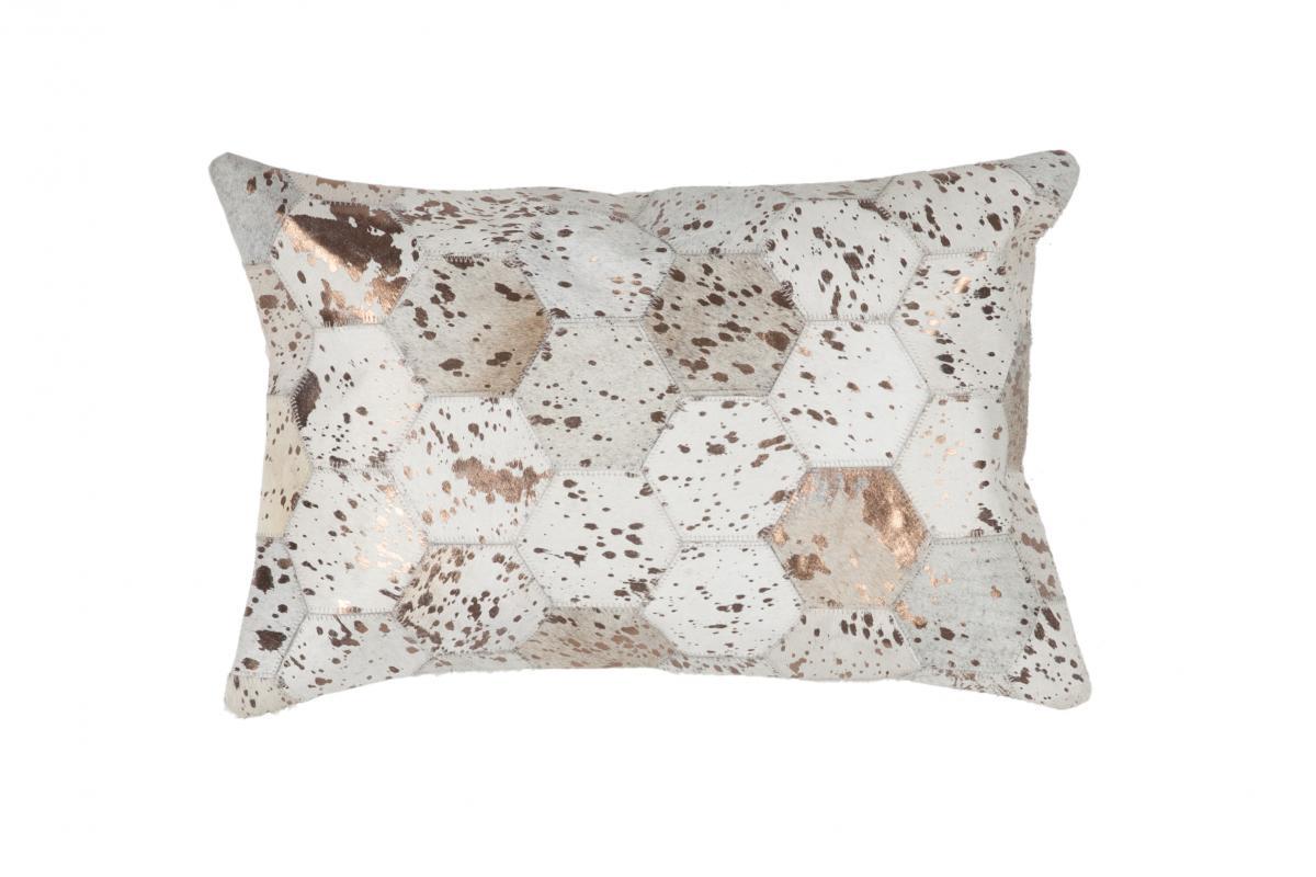 Kayoom Spark Pillow 210 Elfenbein / Chrom