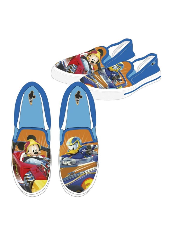 Disney Mickey Mouse Kinderhausschuhe – Bequeme Hausschuhe für Jungen und Mädchen in Blau günstig kaufen 31