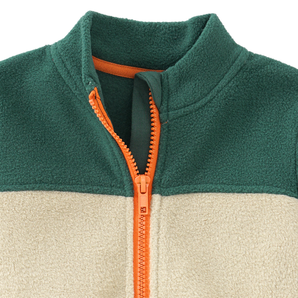 Baby Fleecejacke mit Stehkragen