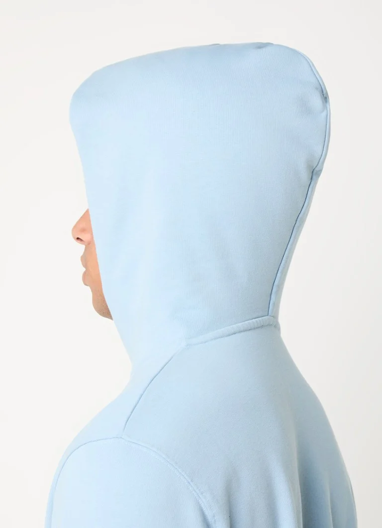 Sandro Hoodie with side pockets and embroidery