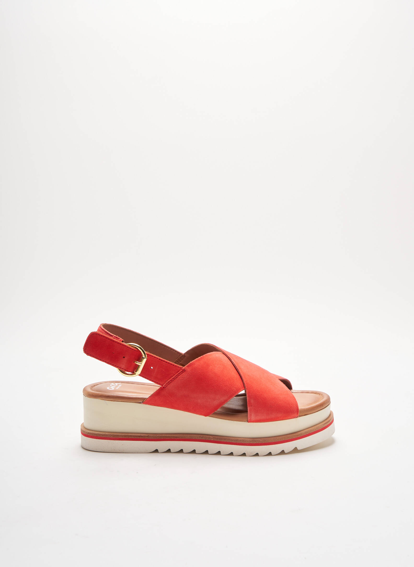 Zara Sandales Nu Pieds Femme couleur orange