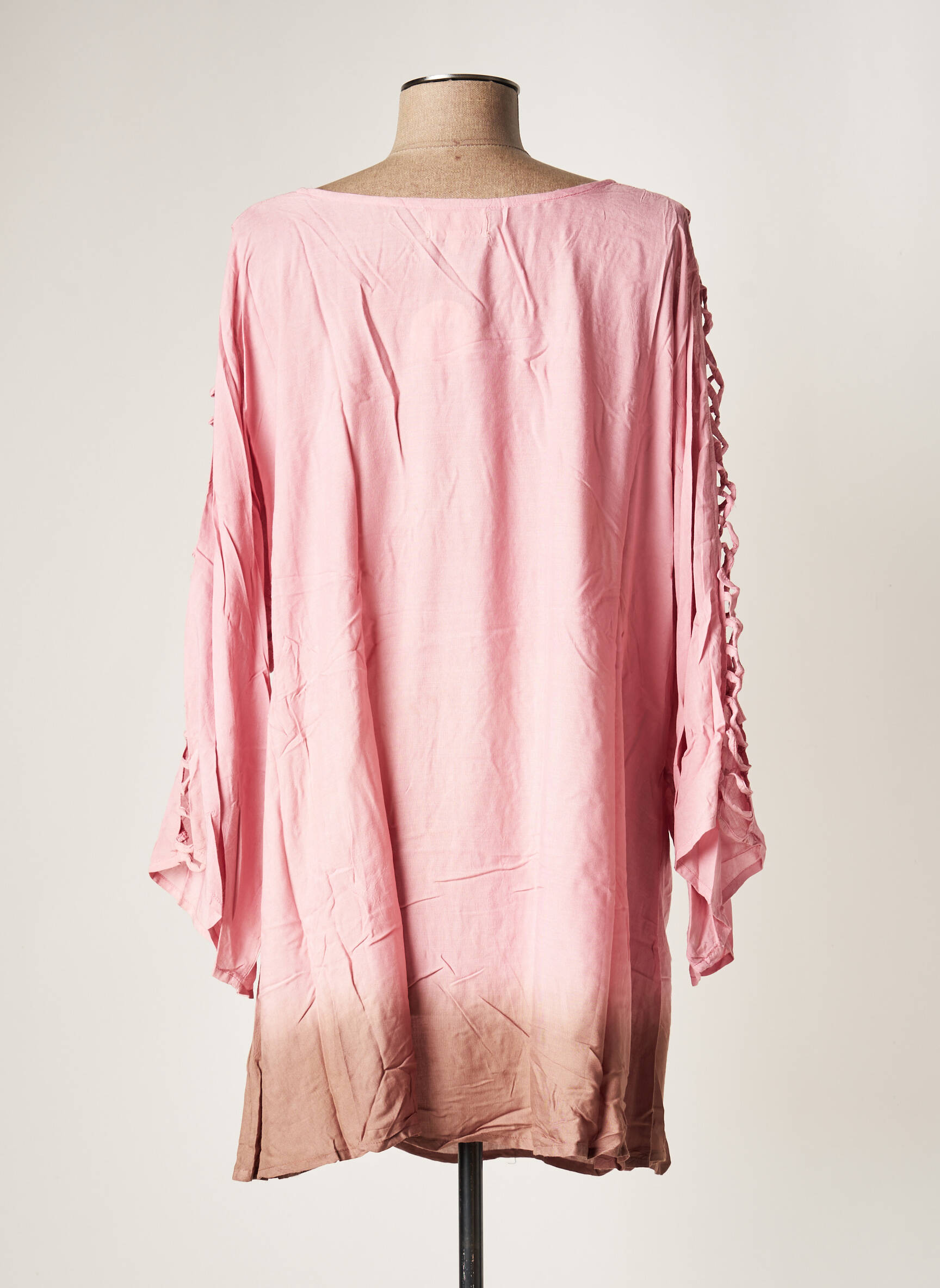Pink P Tuniquemanchelongue Femme couleur rose