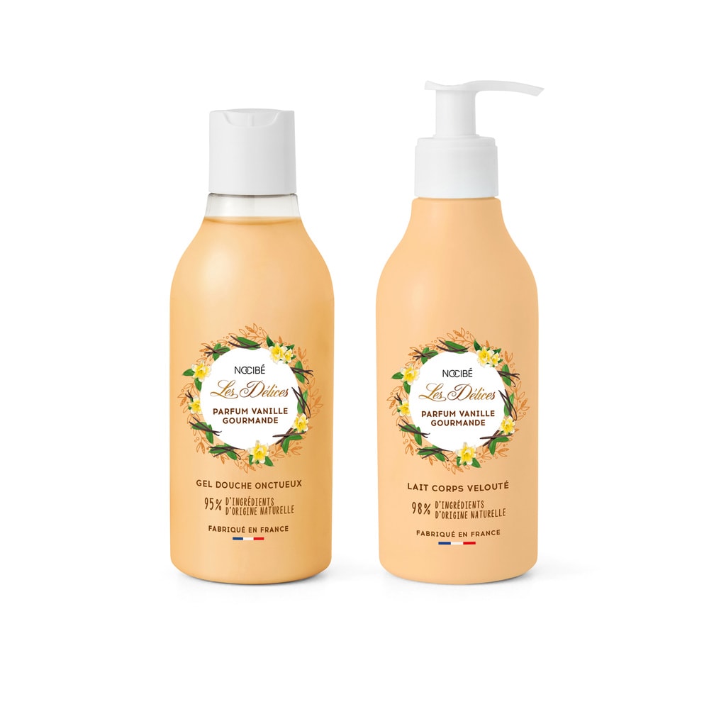 Nocibé Les Délices - Mes Secrets de Beauté Coffret bain Vanille Gourmande