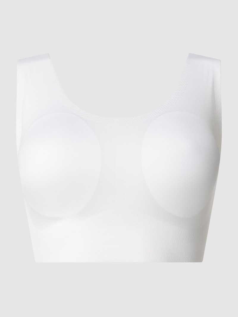 Bustier mit herausnehmbaren Cups Modell 'Pure Second me' in weiß