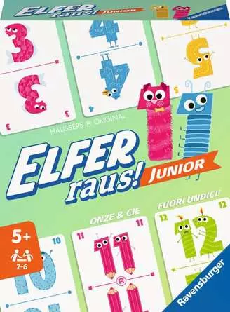 Elfer raus! Junior - Kartenspiel ab 5 Jahren