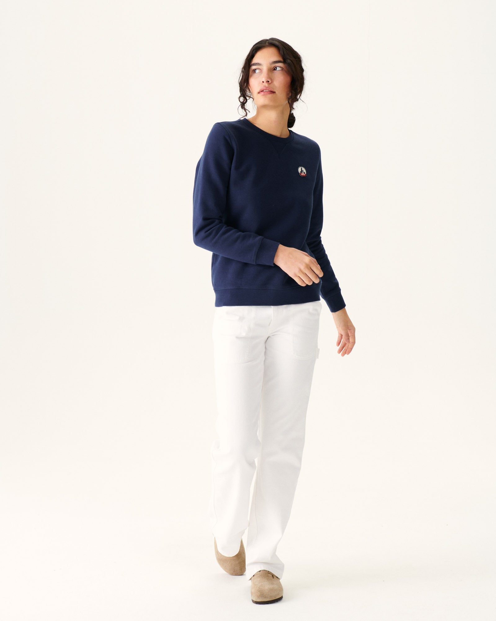 Sweat en coton biologique Marine Elvas