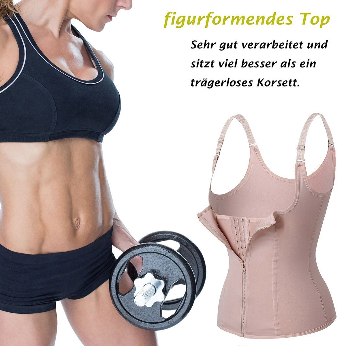 FeelGlad Shaping-Body Shapewear Damen,Body Shaper Damen
