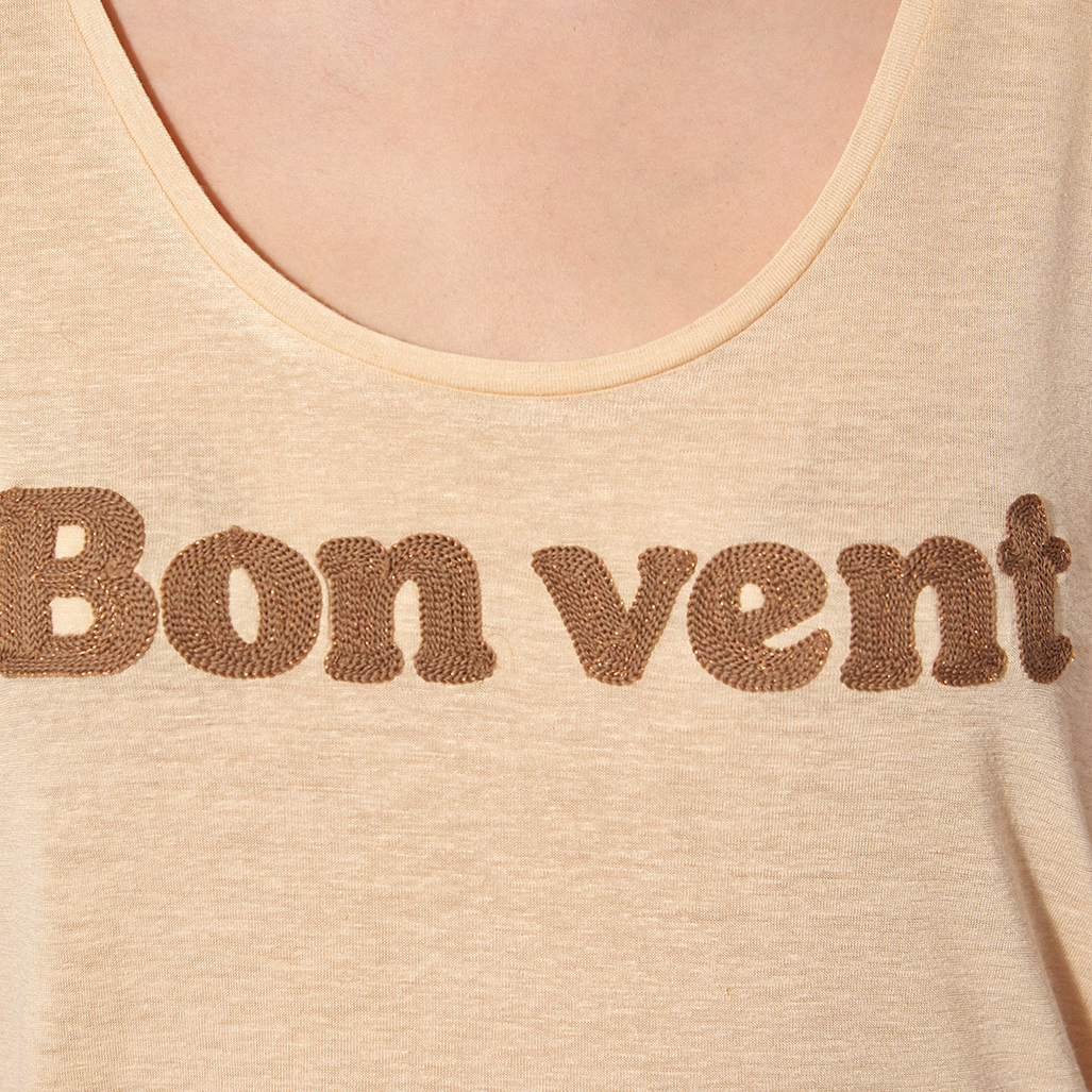 POLLY  T-shirt régular Femme brodé 