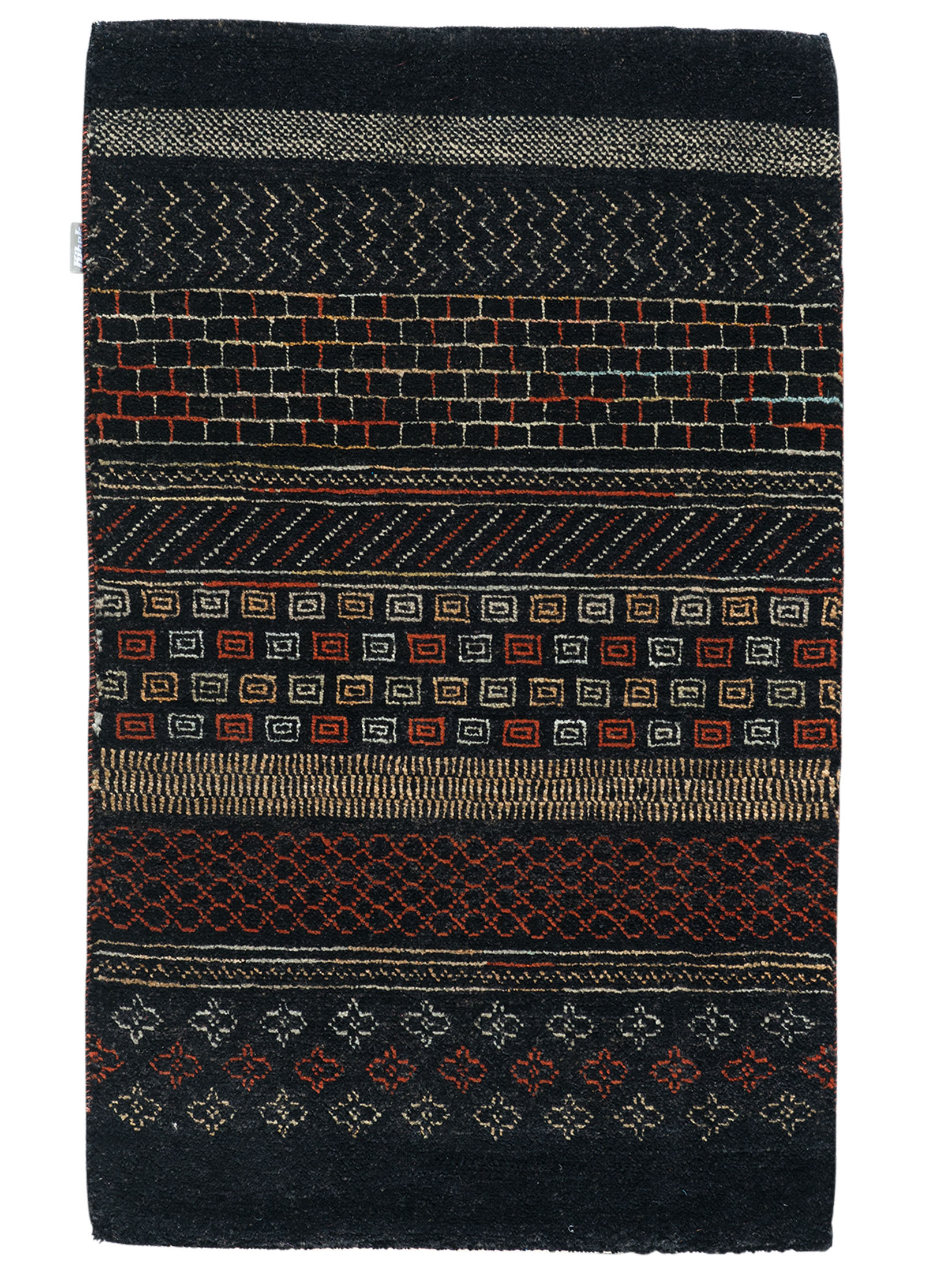 Contemporary Gabbeh ca. 60 x 96 cm, Unikat / Einzelstück