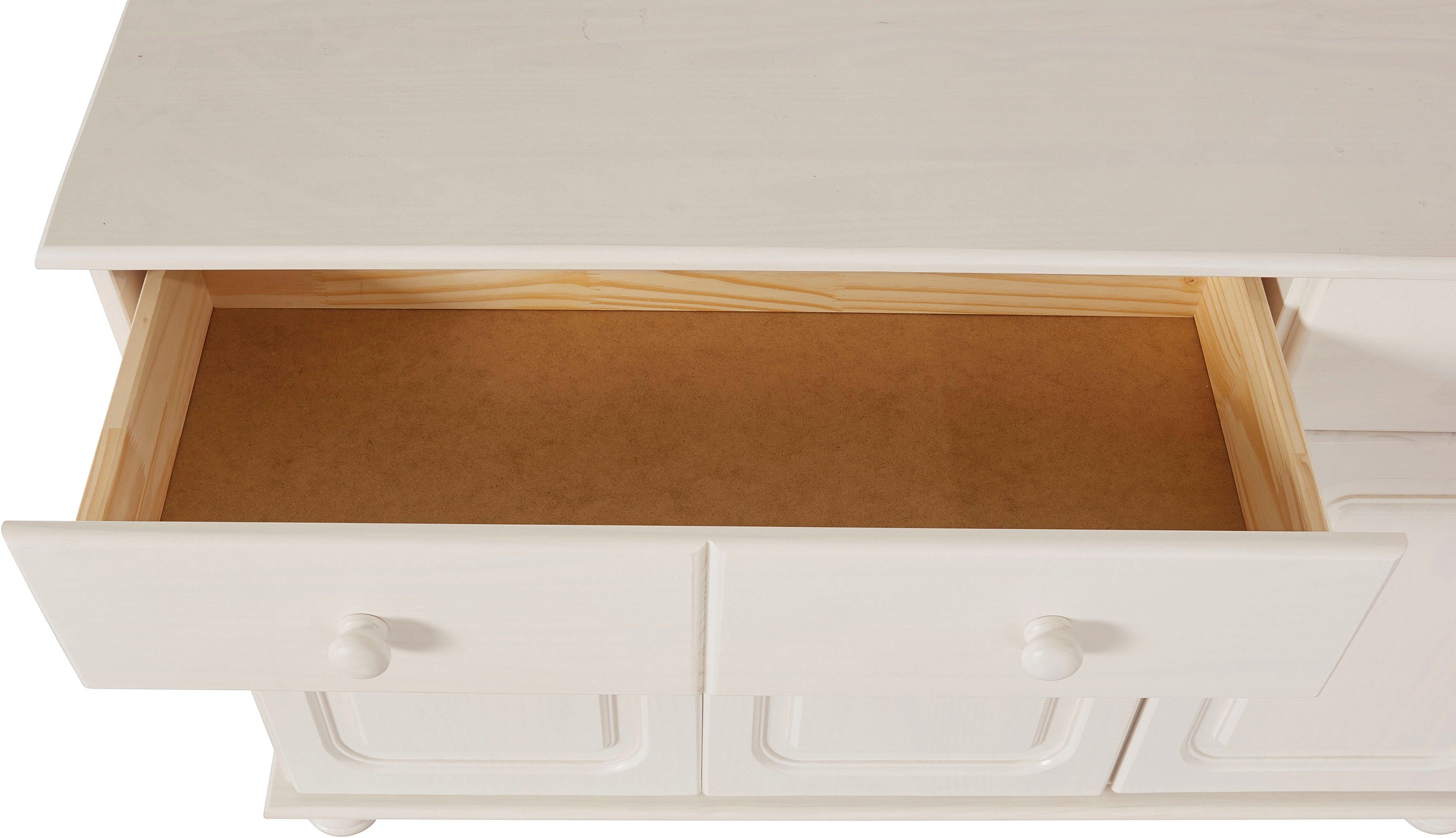 Home affaire Buffet Mette (2-St) Mit 2 Schubladen und viel Stauraum hinter 4 Türen, Höhe 181cm