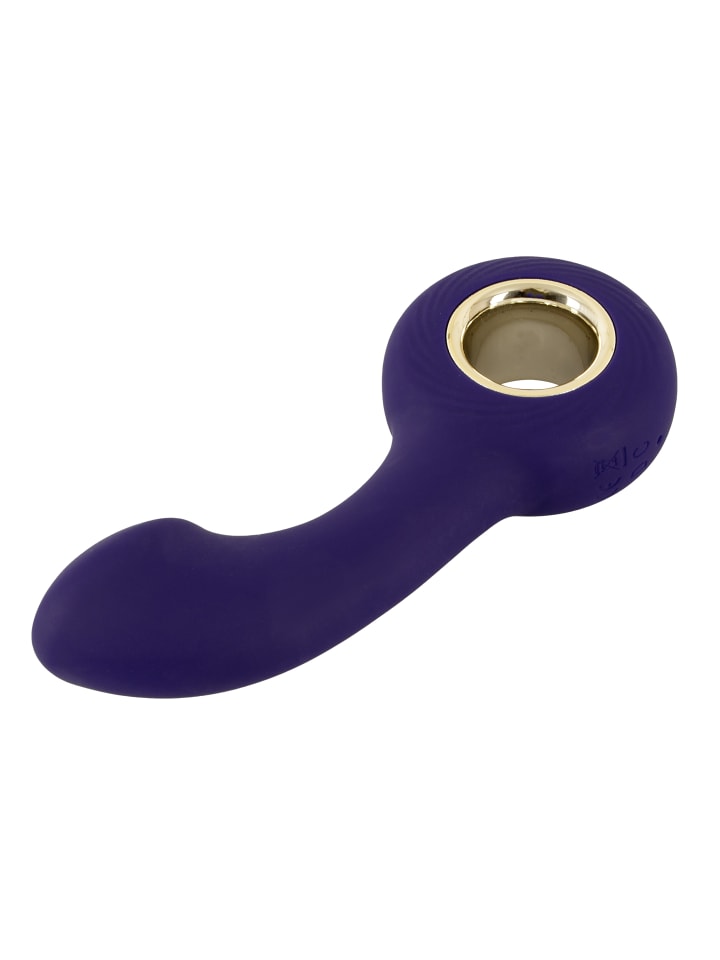 Sweet Smile Vibrator Vibrating G-&P-Spot Massager in lila günstig kaufen 13,5 cm