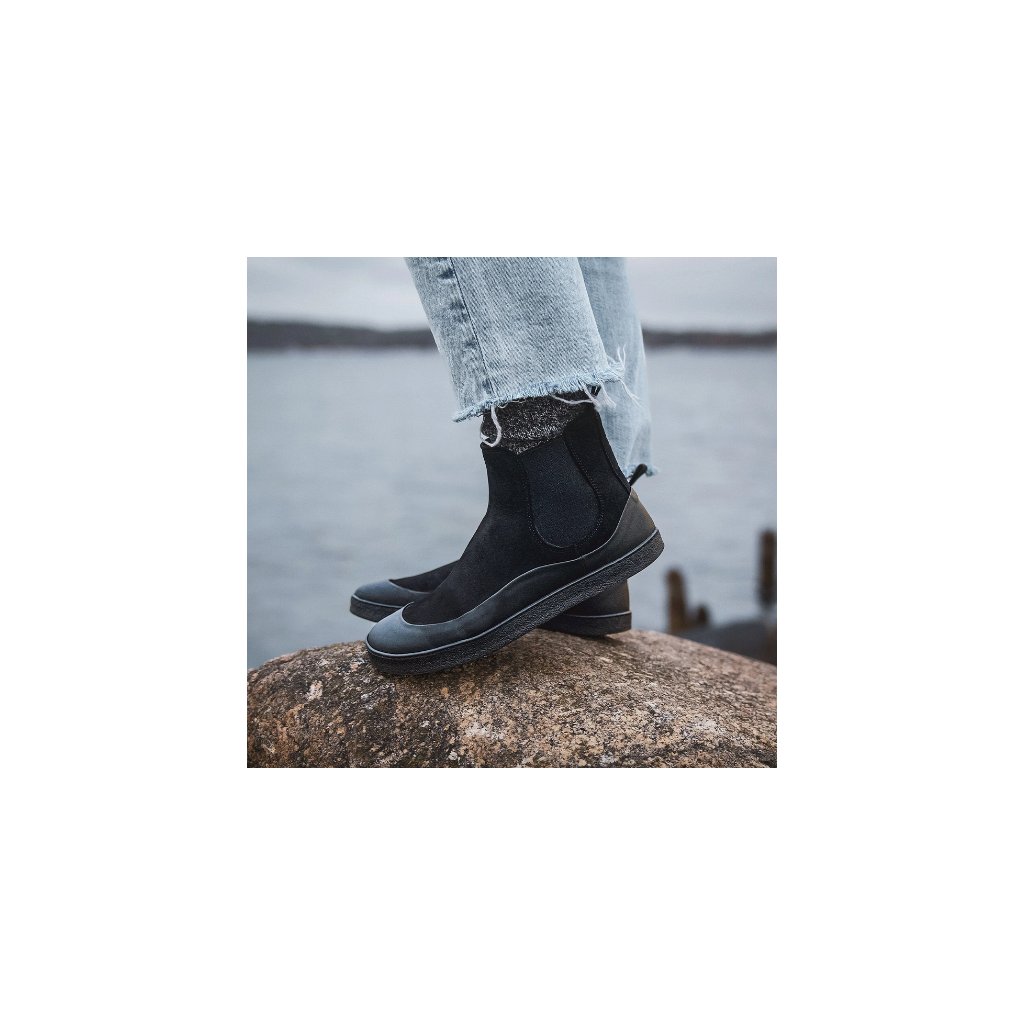 Groundies Sienna Black Damen BarfußSchuhe