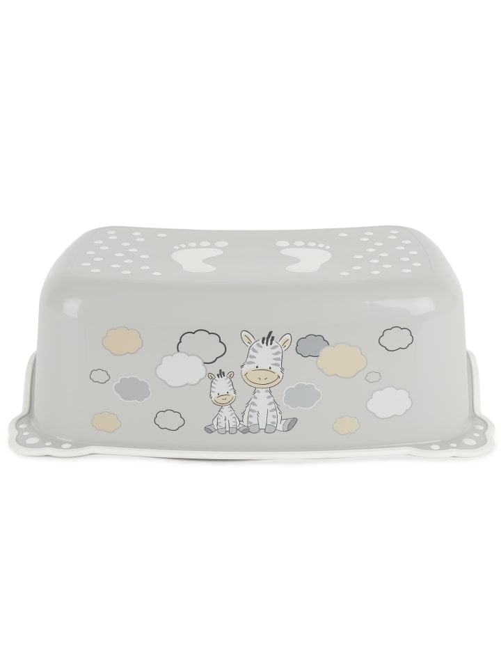 Bieco Spielwaren Tritthocker Anti-Rutsch Zebra - ab 12 Monate in Weiß günstig kaufen onesize