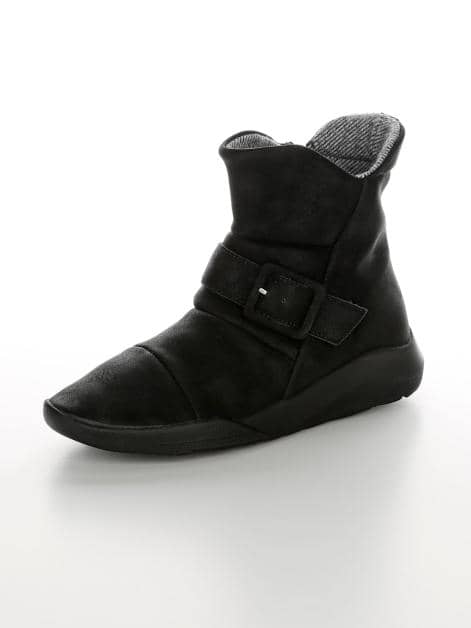 Stiefelette mit auswechselbarer Textileinlage