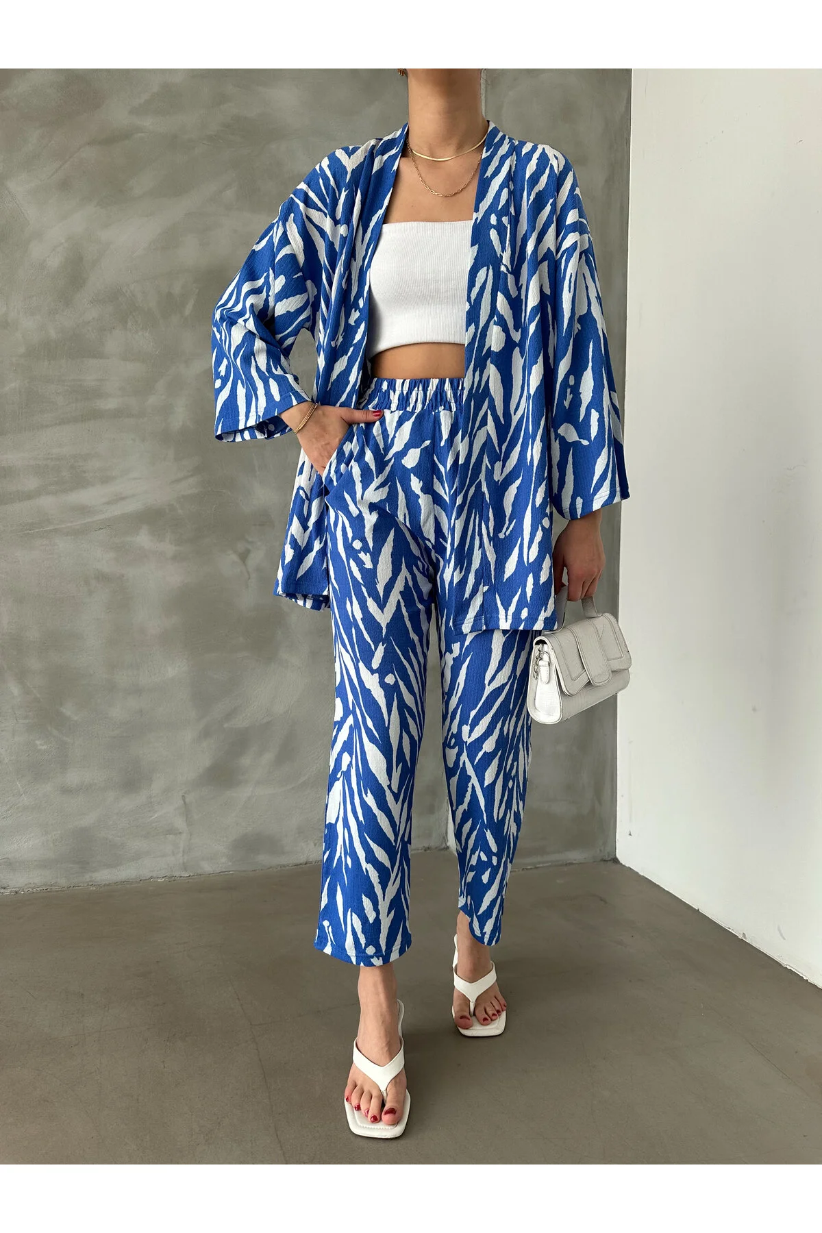 BEJNA  Zweiteiler - Blau - Regular Fit