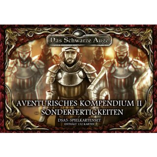 DSA5 Spielkartenset Kompendium 2 Sonderfertigkeiten (DE)