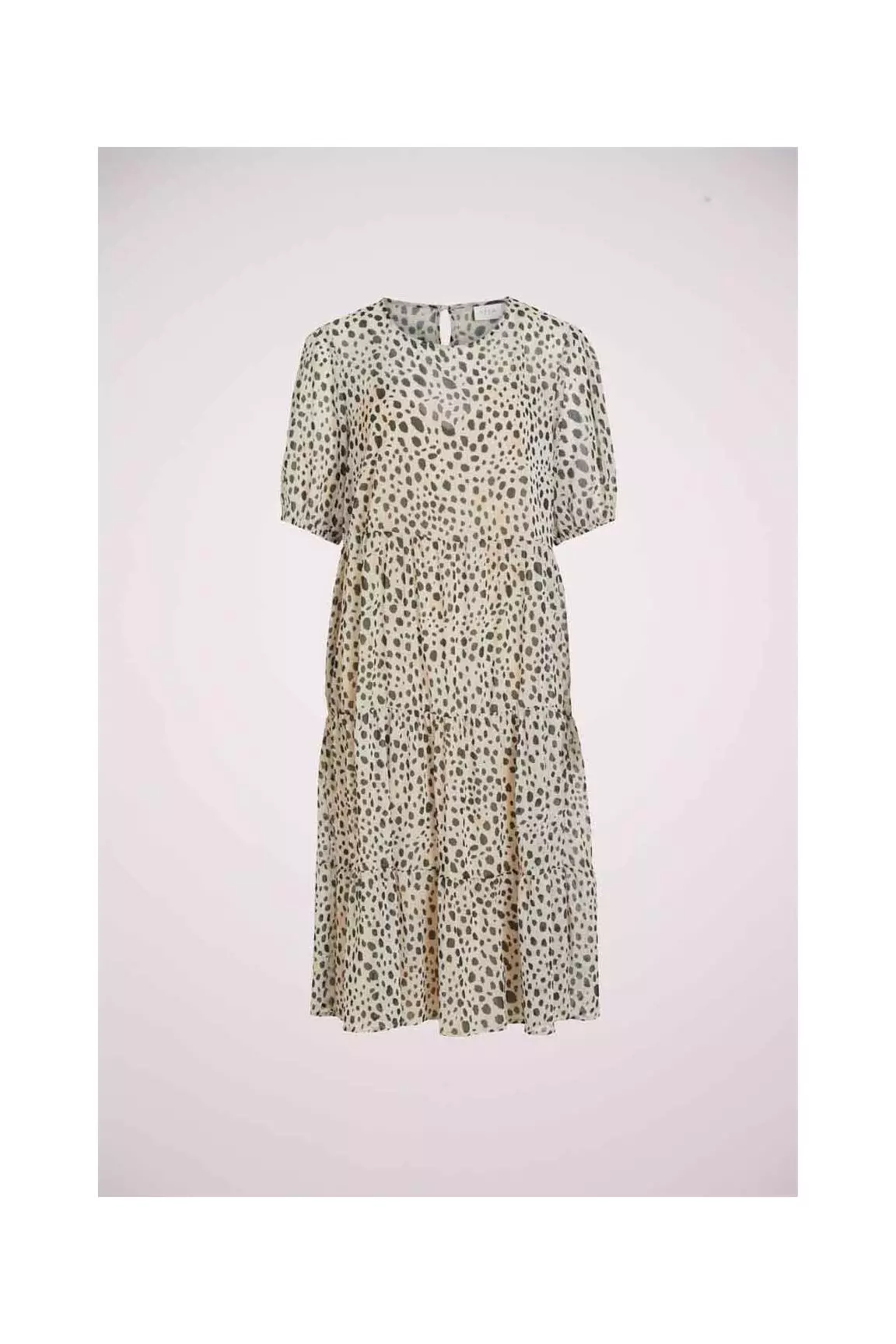 Vila Robes Mi Longues Femme couleur blanc