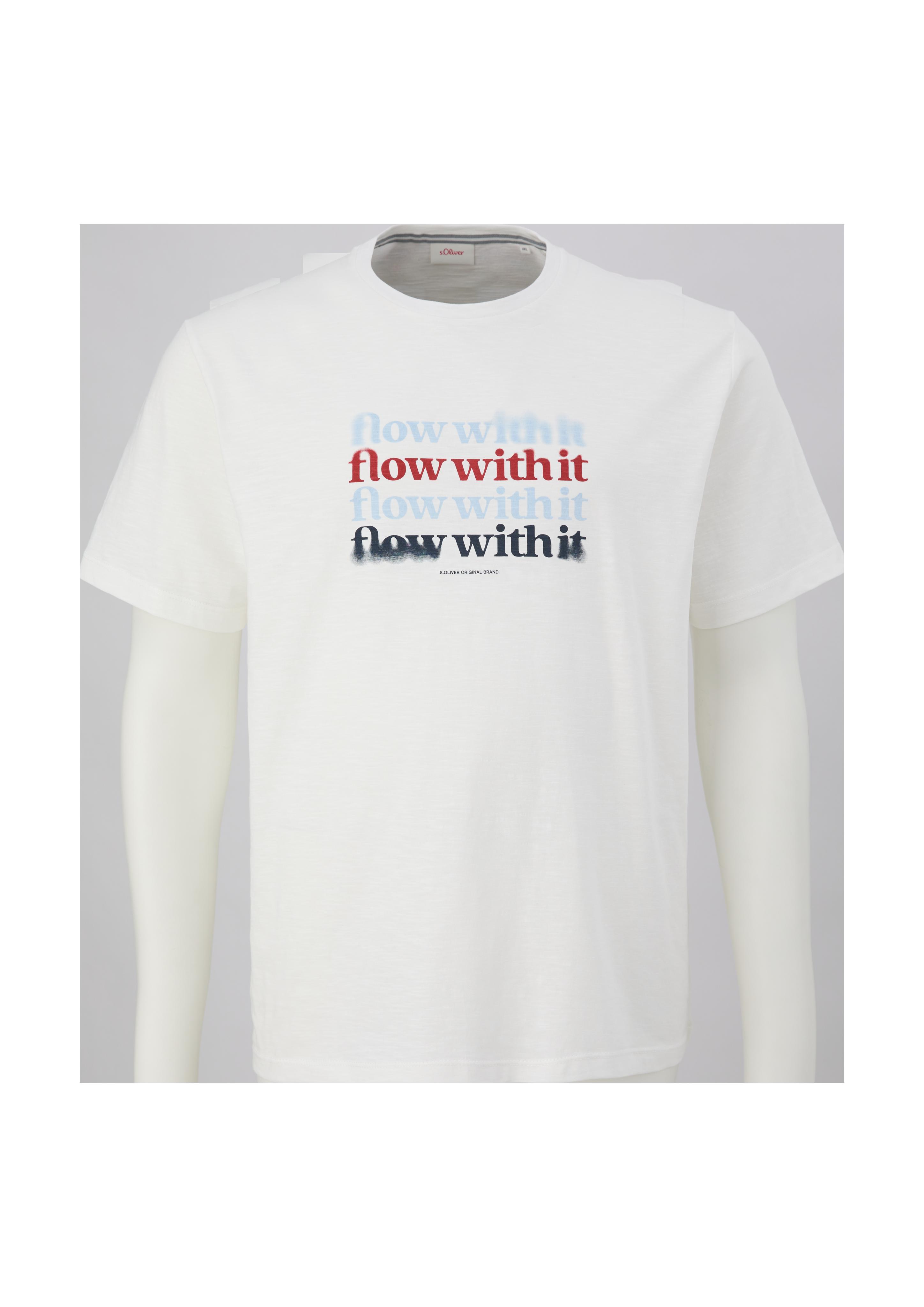 T-Shirt mit Frontprint  2135631-01D1