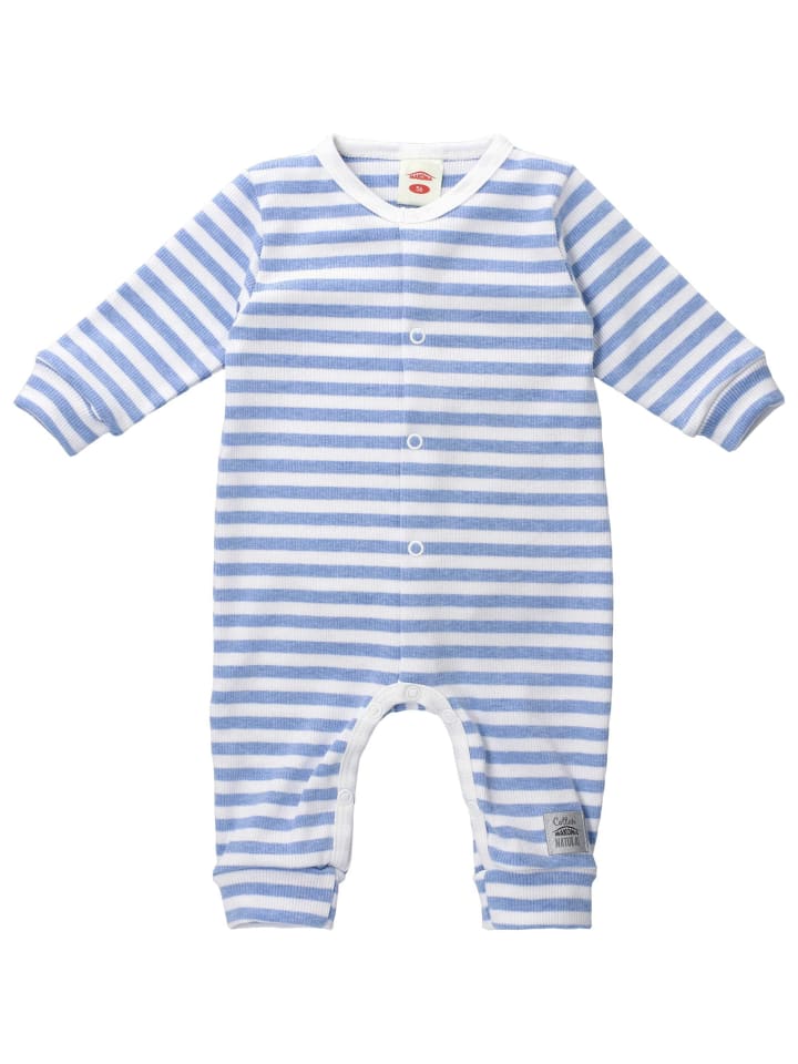 Makoma Strampler Greco in blau weiß günstig kaufen 86