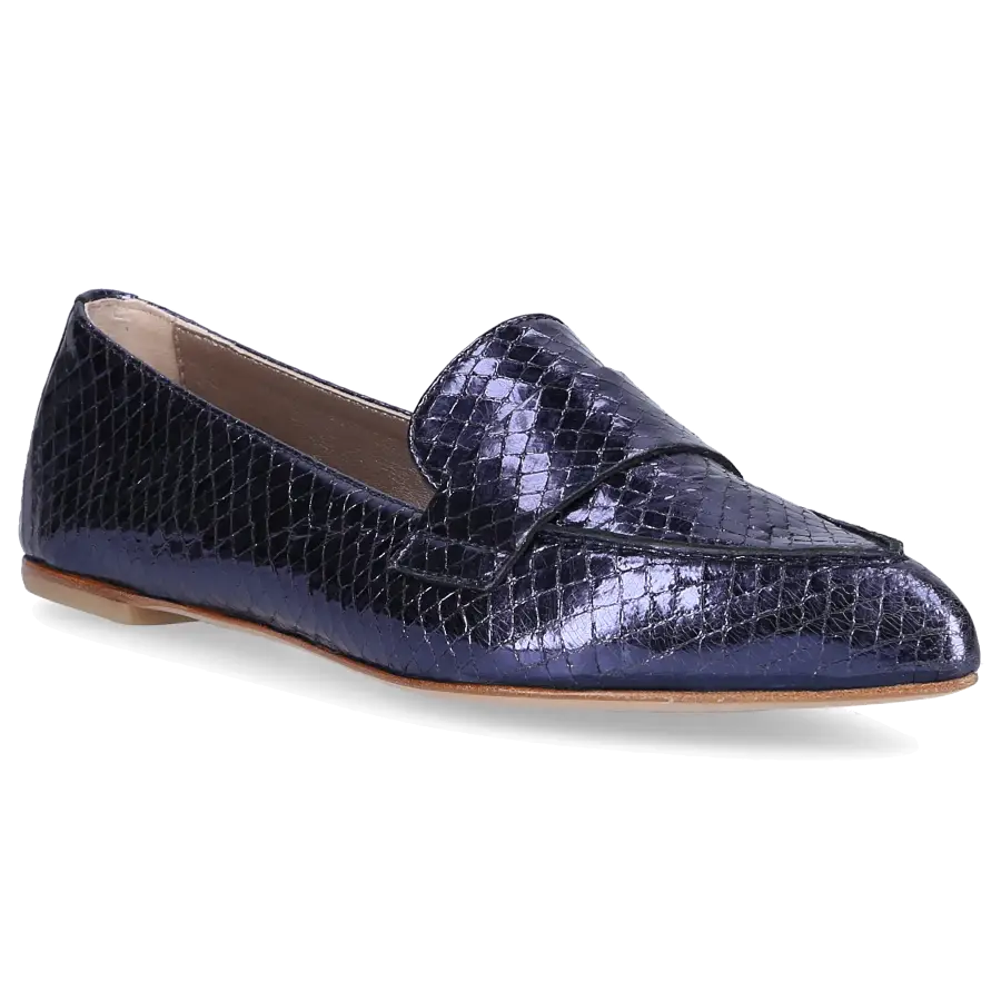 AGL Attilio Giusti Leombruni - Loafer D538056 Kalbsleder - blau