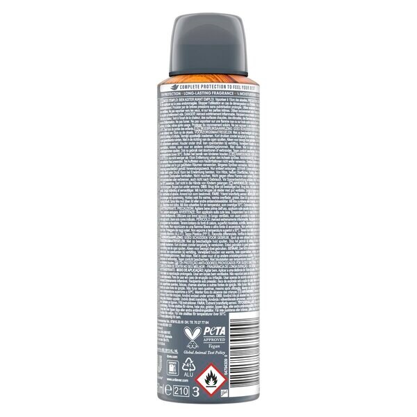 Dove Men Care Advanced antiperspirant v spreju z vonjem po sandalovini in vaniliji 150 ml
