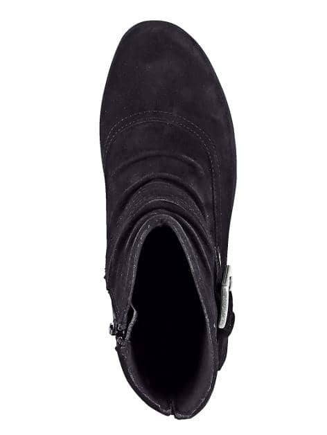 Stiefelette mit modischer Zierschnalle