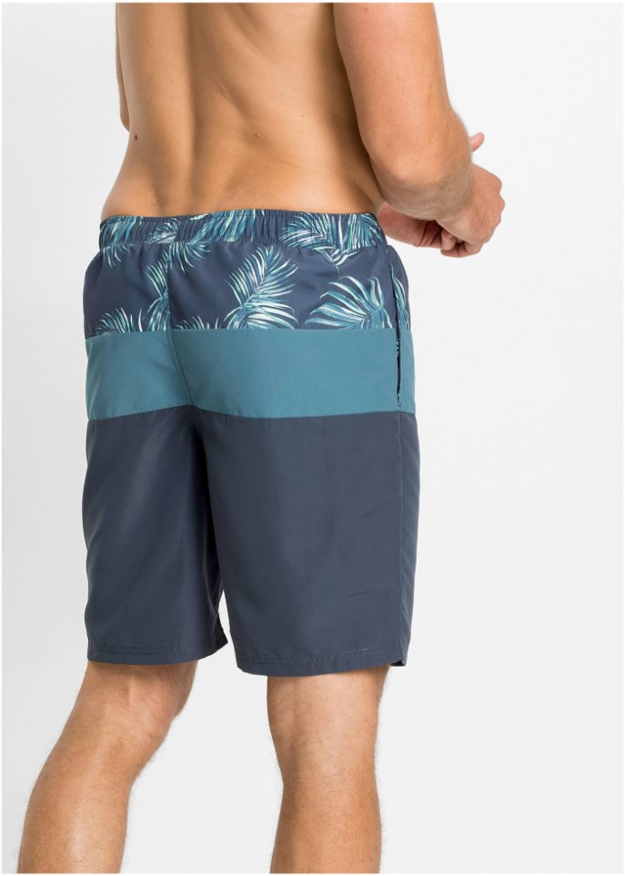 Badeshorts Herren aus recyceltem Polyester