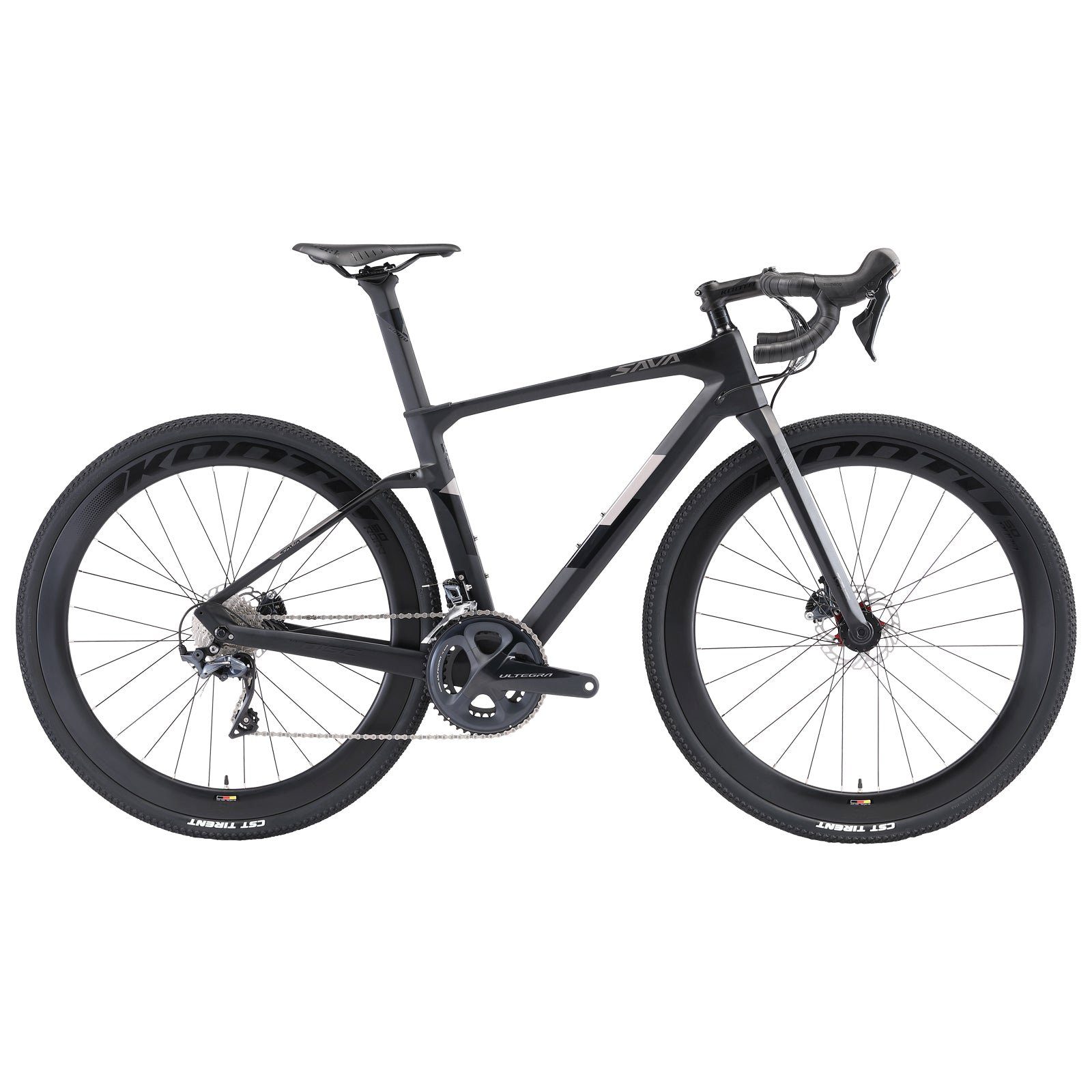SAVA Rennrad SAVA Mudrunner 1 Carbon Gravelbike mit SHIMANO ULTEGRA R8020 22 Gang, 22 Gang SHIMANO SHIMANO ULTEGRA RD-R8020 Schaltwerk, Kettenschaltung