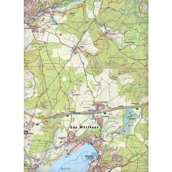 ATK25-O10 Starnberg (Amtliche Topographische Karte 1:25000) - Wanderkarte