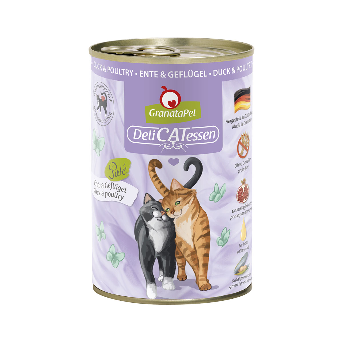 GranataPet Katze - Delicatessen Dose Ente & Geflügel