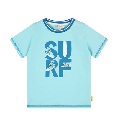 T-Shirt kurzarm, hellblau für Jungs