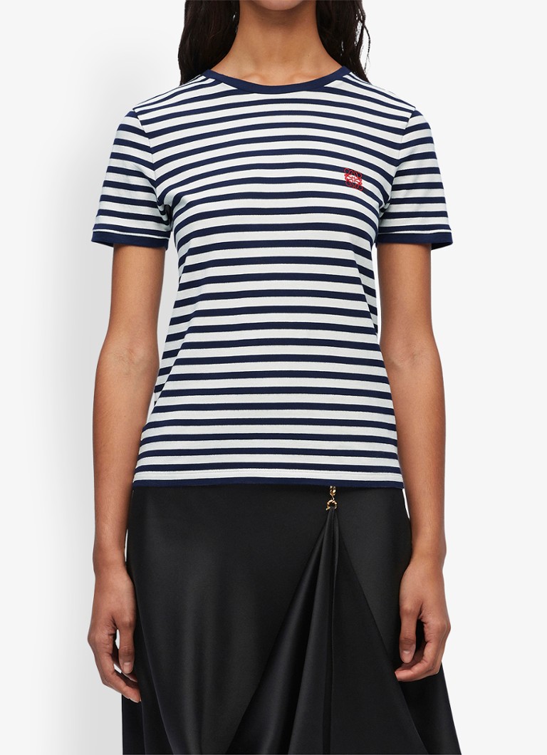 LOEWE  T-shirt met streepprint