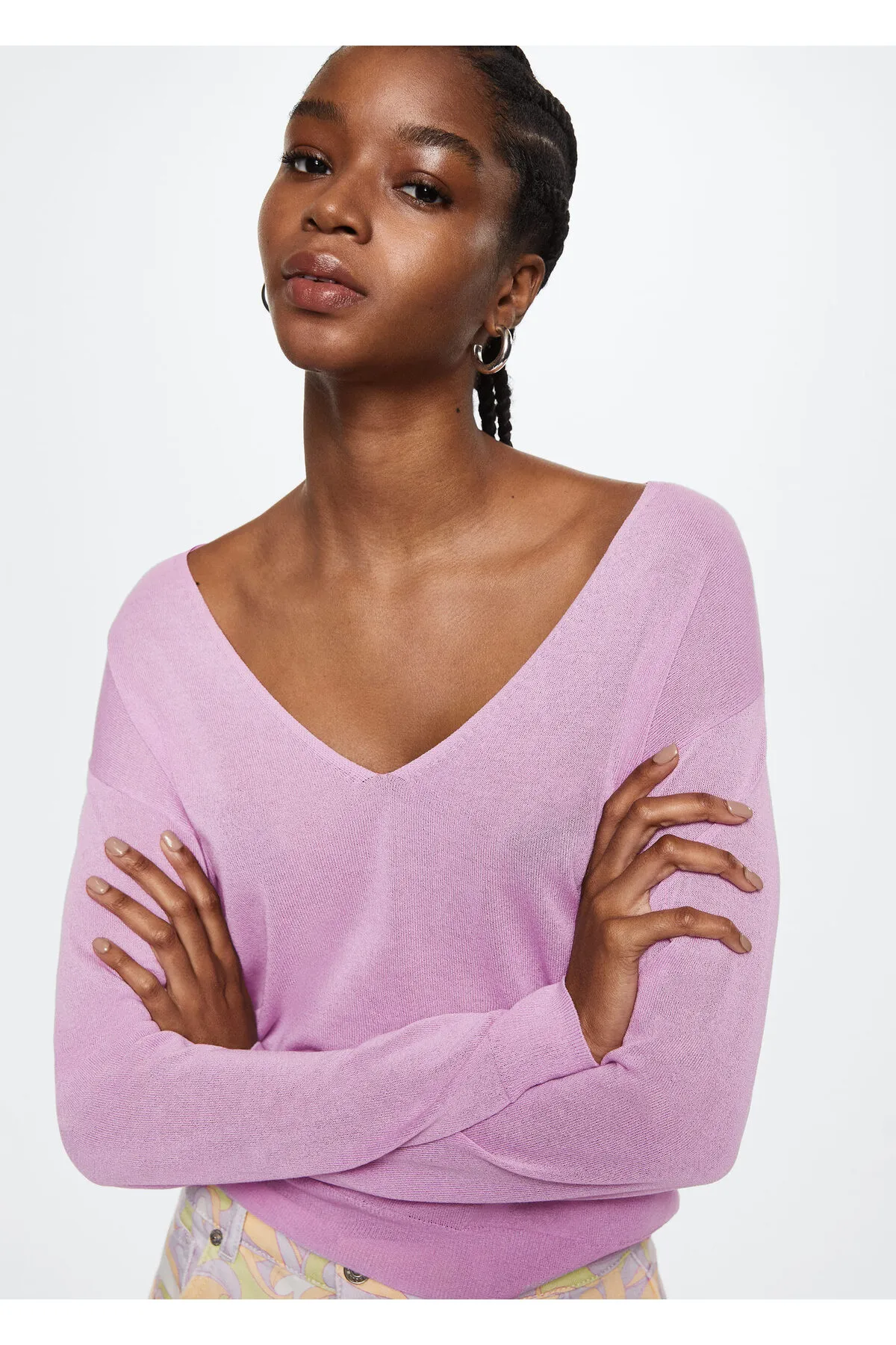 MANGO  Rosa Damenpullover 37050454
