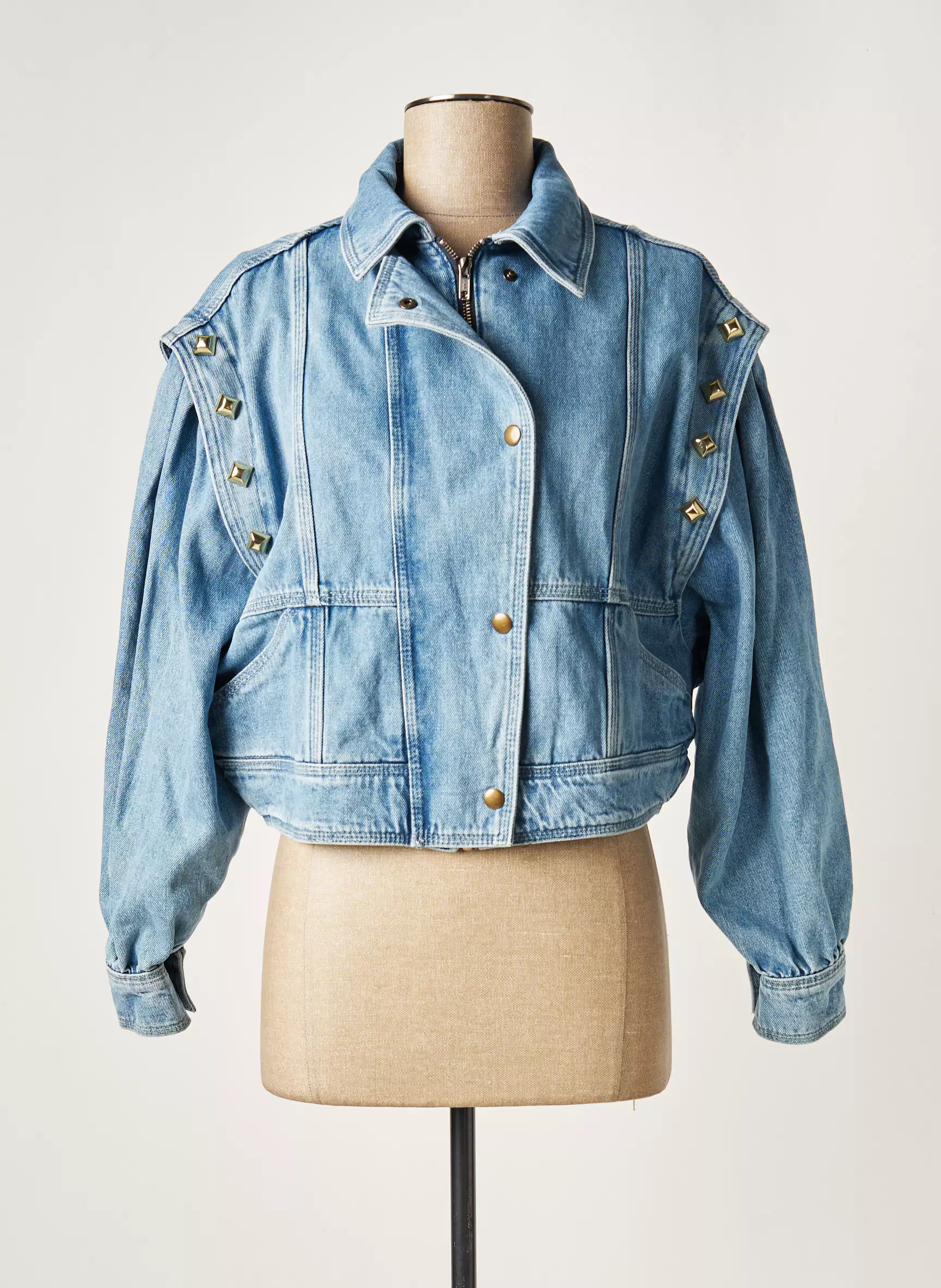 Twinset Vestesenjean Femme couleur bleu